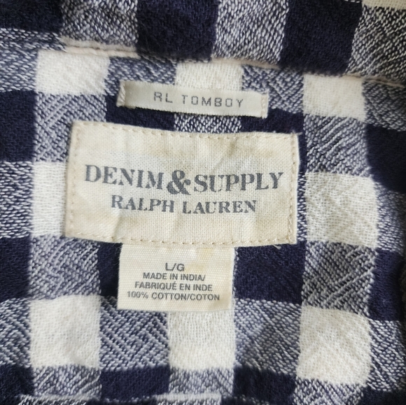 Denim & Supply Ralph Lauren Gingham Button Down Shirt - Picture 3 of 3